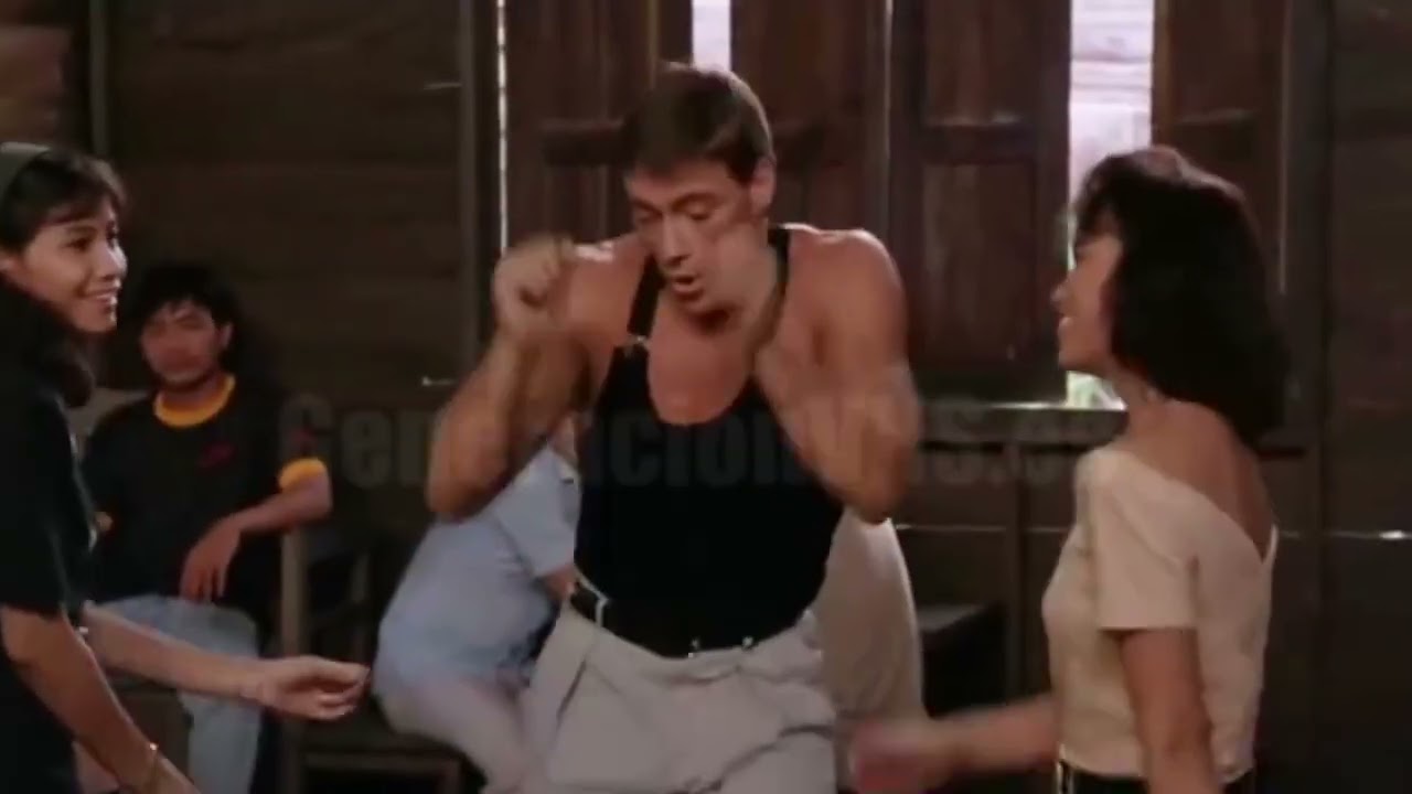 Van dam bailando 