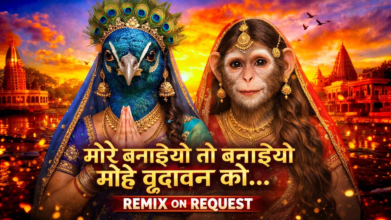 Mohe mor banaiyo vrindavan ko | मोहे मोर बनाइयो राधा वृंदावन की @bhajanonly2 #morbanaiyovrindavanko