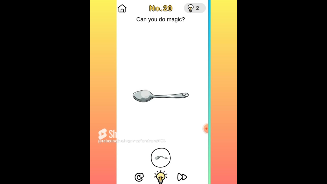 Brain Out :Crazy Find level 20 Can you do magic?