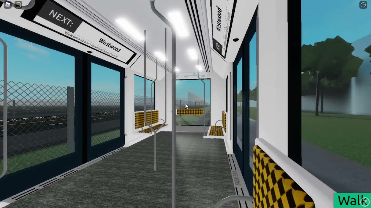 ROBLOX | Westwood Airport Transit | A Ride Onboard From Airport Terminal 3 to Westwood station.