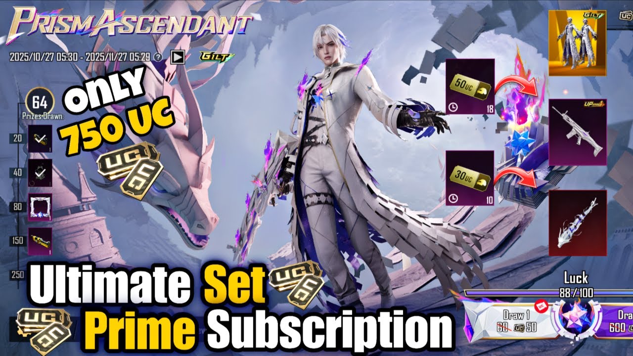 New Ultimate Set Crate Opening | BGMI New Ultimate Set | Prime Plus Subscription Crate Opening