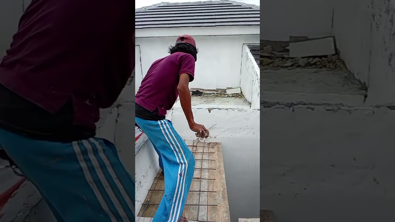Rohmat sedang live sekarang!lanjutan pembuatan dak talang cor