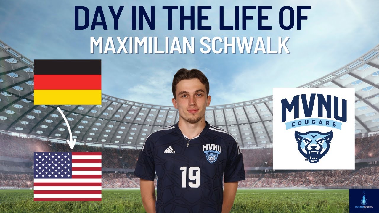Day in the Life of ... Maximilian Schwalk - NAIA College Soccer Player - Fußballstipendium USA