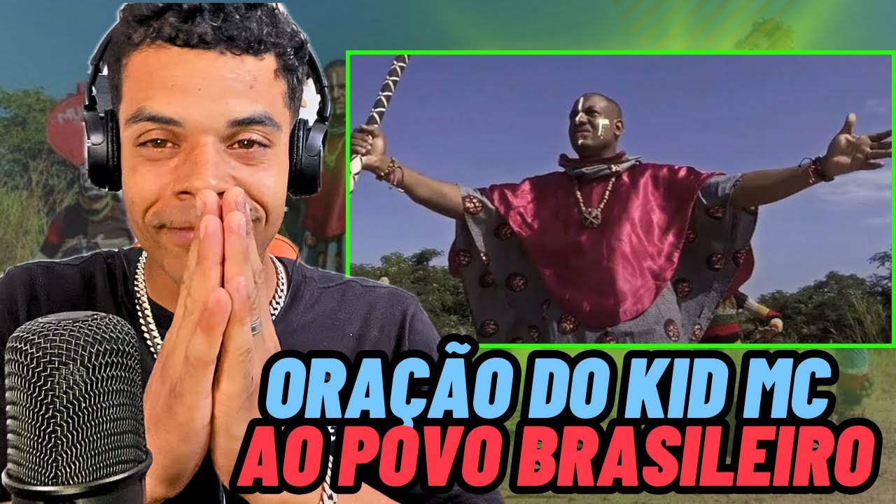 BRASILEIRO REAGE A KID MC x DJ CAÍQUE- ORAÇÃO 🙏🏾 #REACT