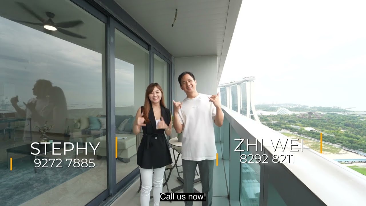 Marina Bay Residences (D1) - High Floor 2-Bedrooms in the Heart of Marina Bay | Stephanie & Zhi Wei
