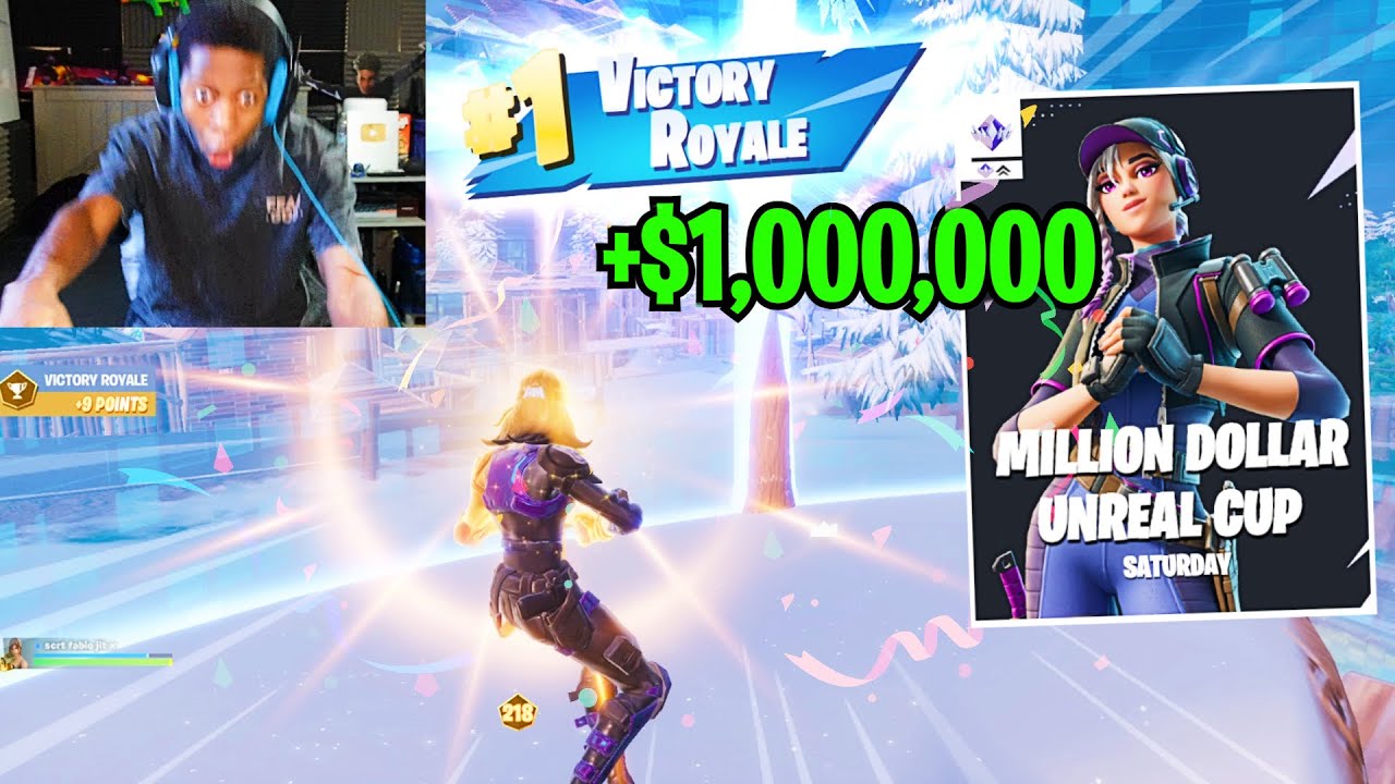 WINNING THE MILLION DOLLAR UNREAL CUP! (We Earned $$$!!)