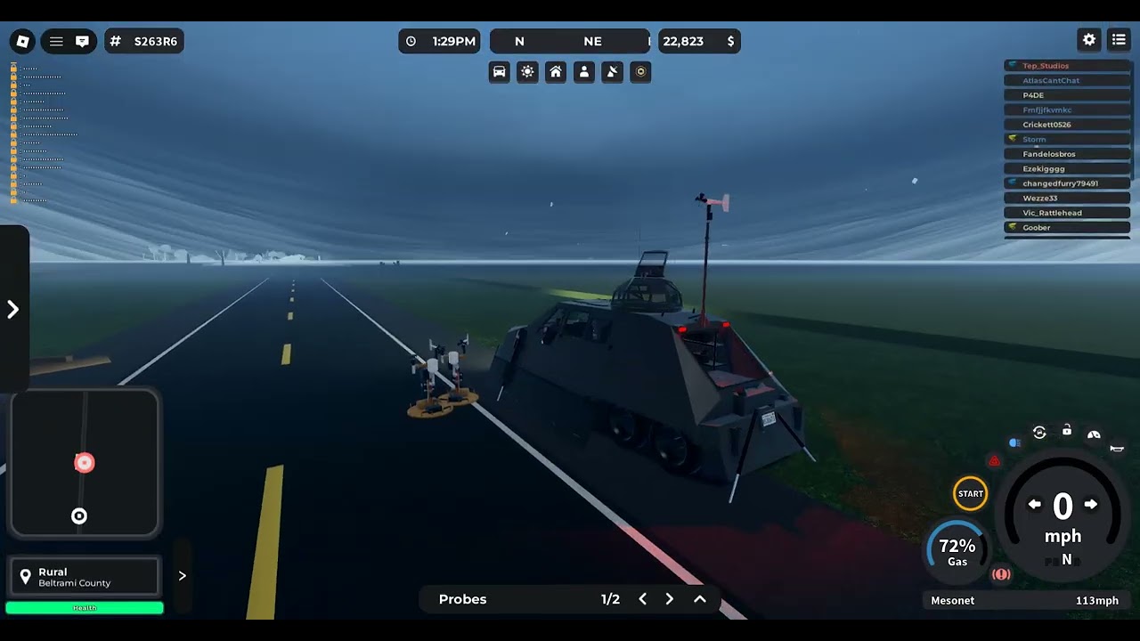 Intercept 16 (TIV-2 Lifted, 270 mph)