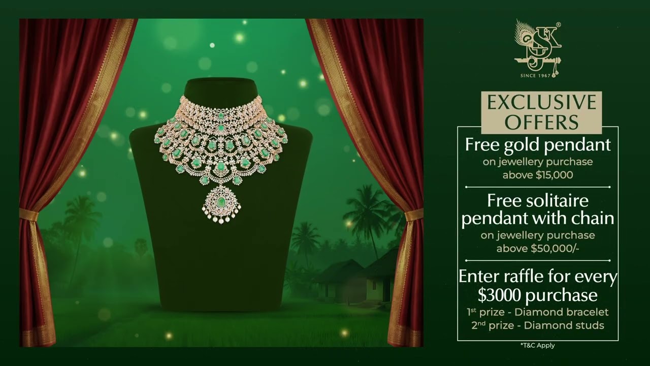 The Grand March Edit by Sri Krishna Jewellers from 28 Feb-30 Mar at Frisco, TX