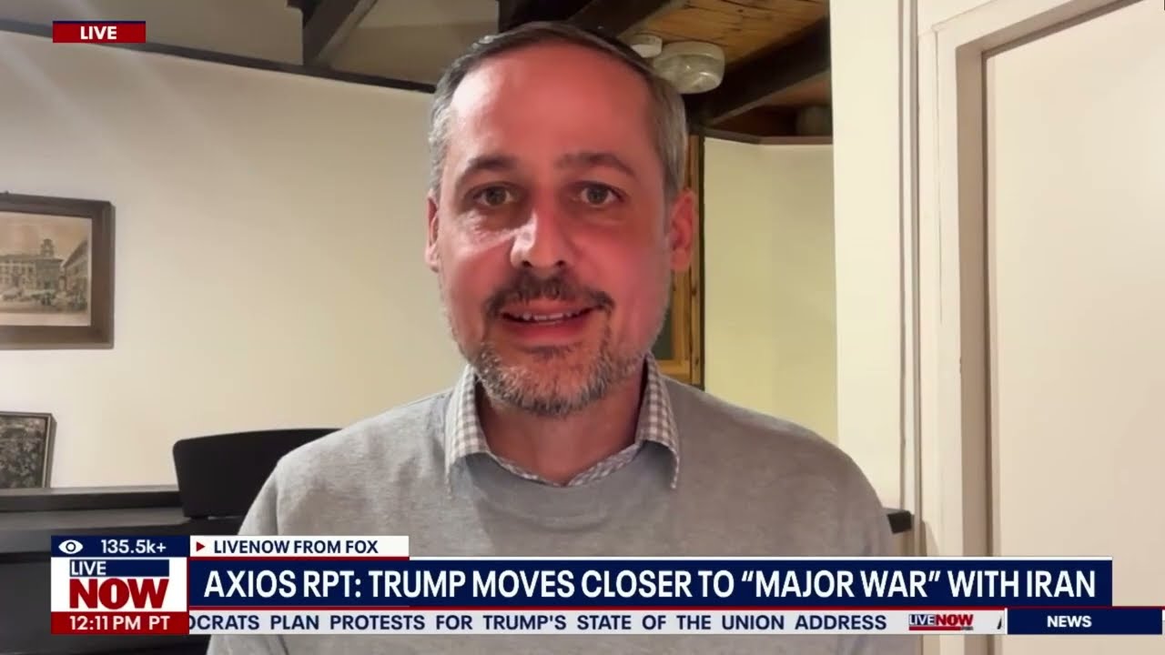 Alex Traiman joins LiveNOW to discuss Wed's Axios report on the imminence of war with Iran.
