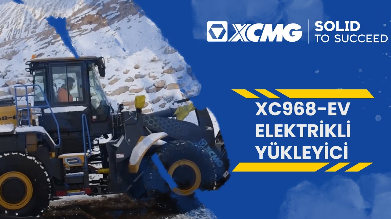 XCMG'nin Elektrikli Yükleyicisi Müşteriyle Buluştu!