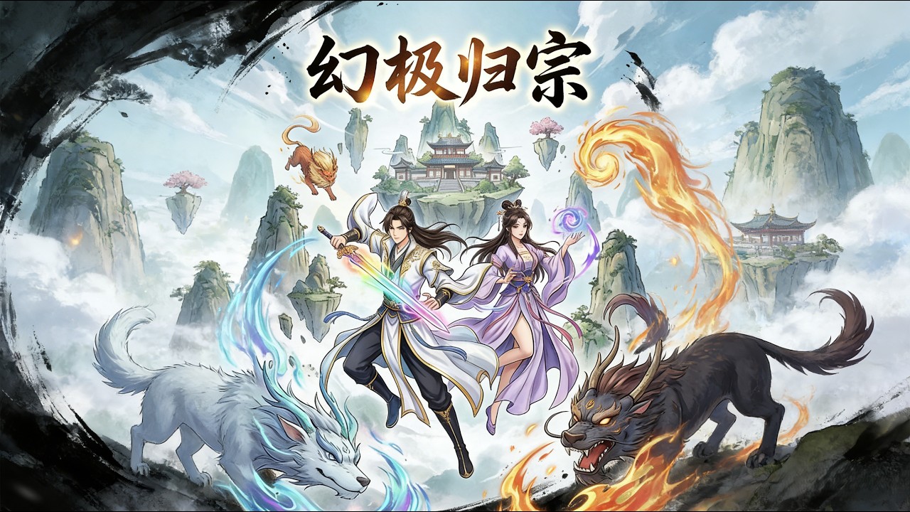 第二集：十万大山禁区试炼开启！神霄剑宗两千弟子御剑闯入，黑水鸭幻境瞬间吞噬弱者，而隐藏实力的大师兄却悄悄出手！#小说 #小说推荐 #動漫 #穿越 #小說推薦 #动漫 #修仙