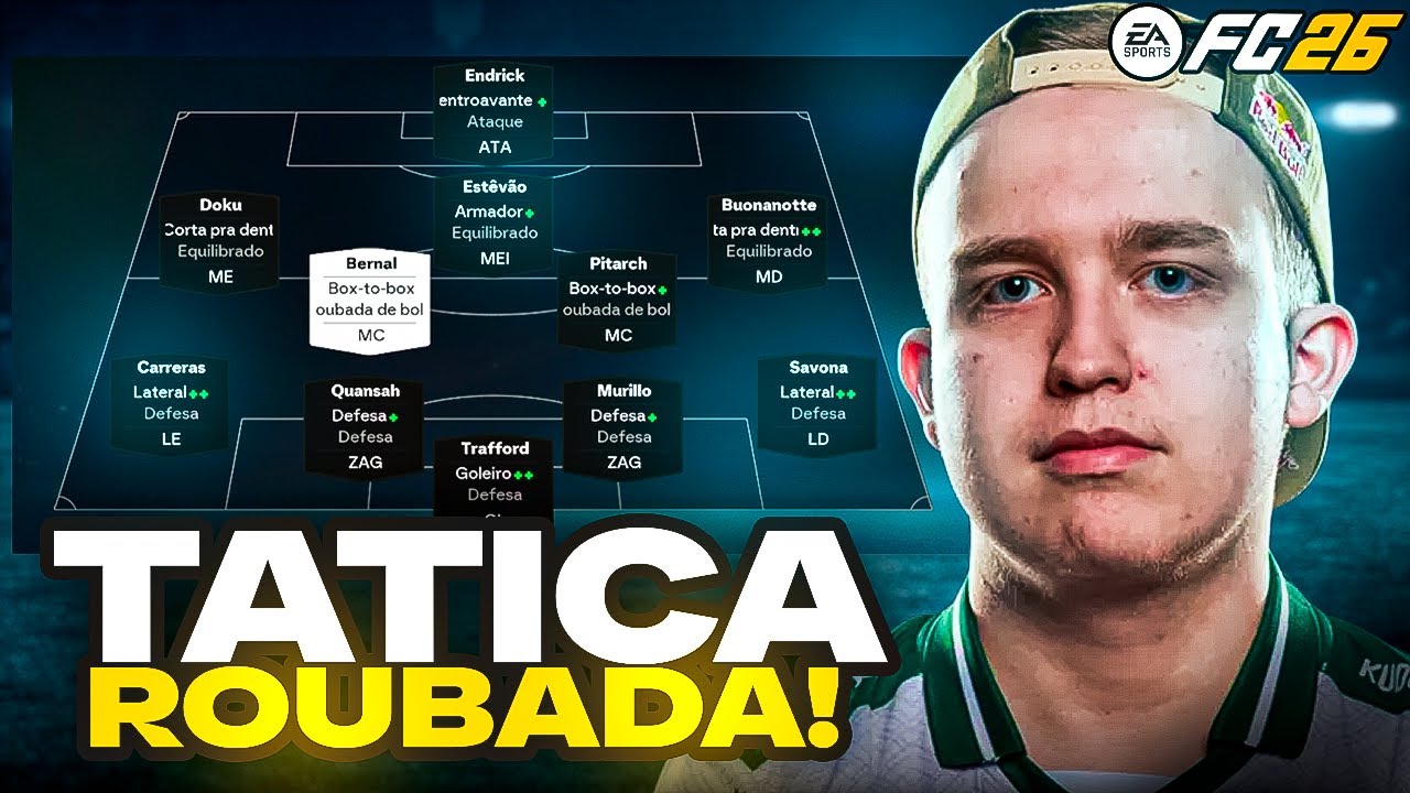 EA FC 26 | A TATICA ROUBADA DO MELHOR JOGADOR DO MUNDO! - ANDERS VEJRGANG
