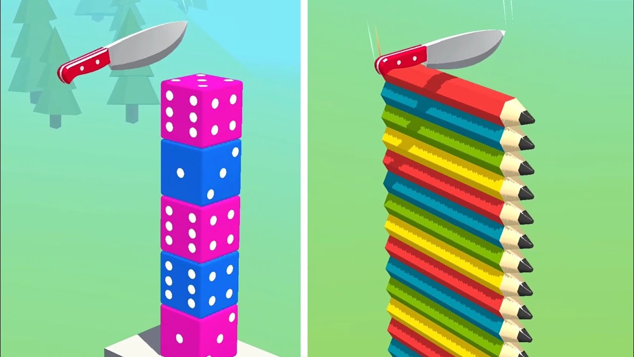 Slice It All Gameplay! Satisfying and Relaxing ASMR Slicing Video NEW UPDATE