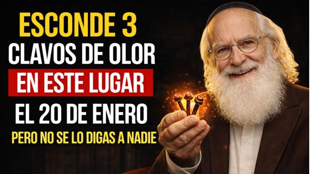 Esconde 3 Clavos de Olor en ESTE LUGAR y activa la Abundancia en 2026 – Sabiduría Judía