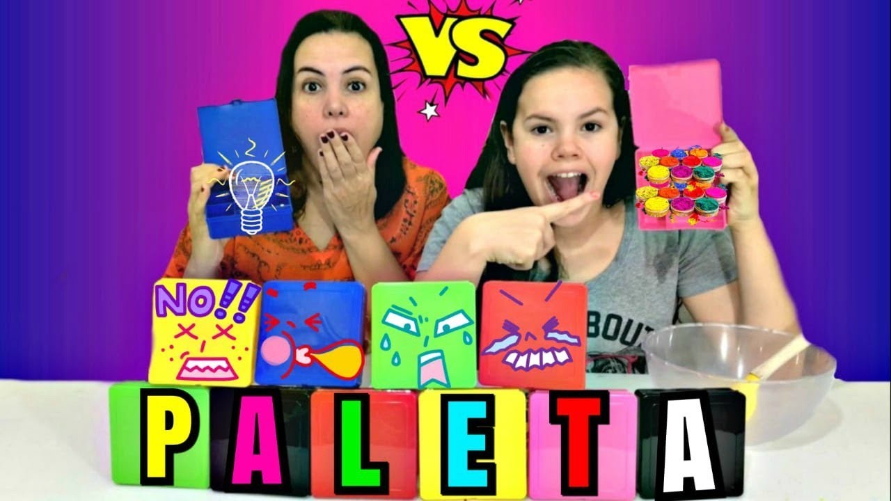 NÃO ESCOLHA A PALETA DE SLIME ERRADA!! SLIME CHALLENGE