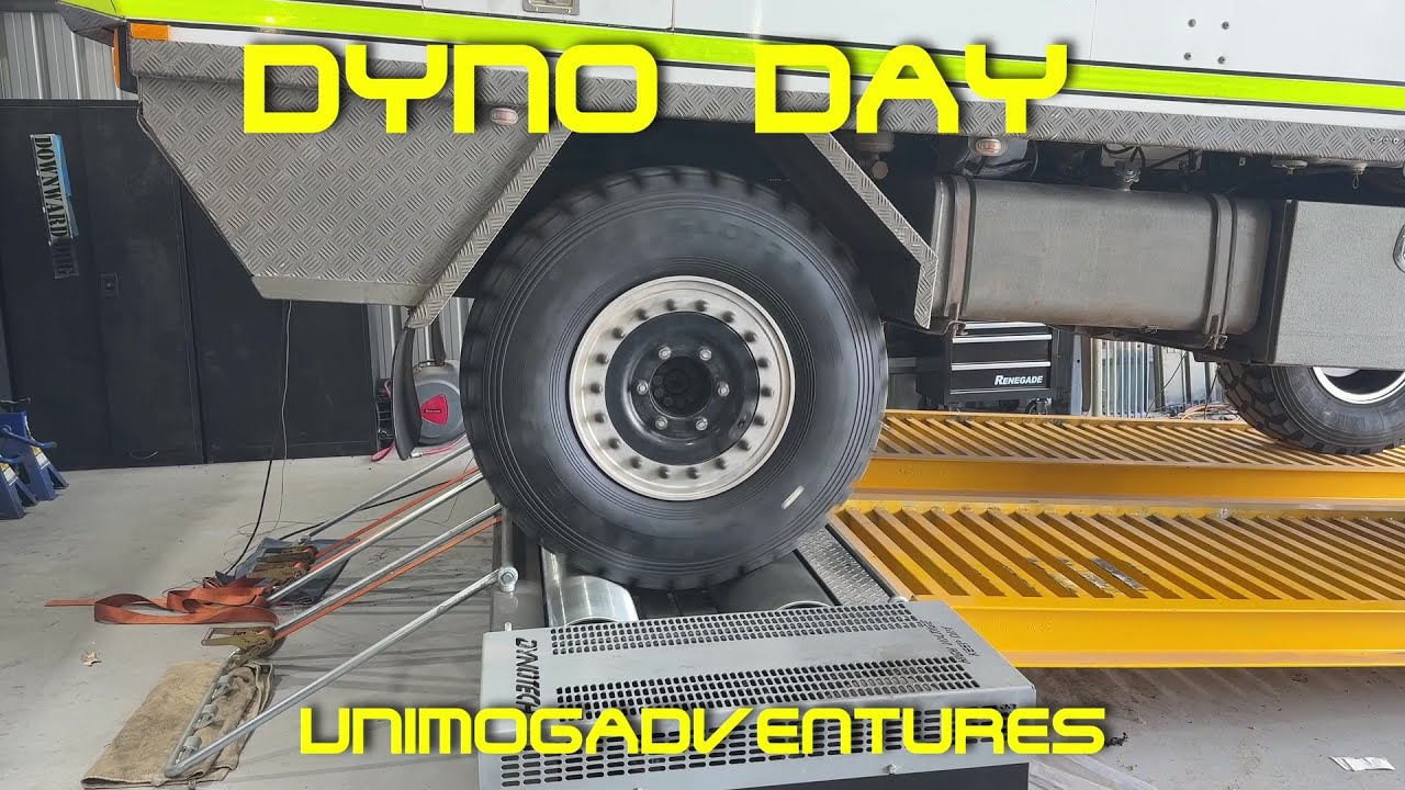 Unimog U1250 Dyno Test Run