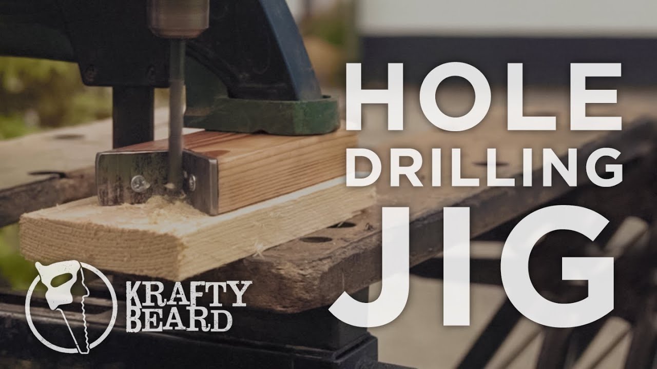 Drilling straight holes without a drill press - Making a Drill Guide Jig