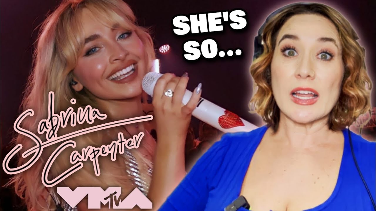 “She deserves the MAIN STAGE!!” Vocal Coach reaction SABRINA CARPENTER 2023 VMA'S Performance
