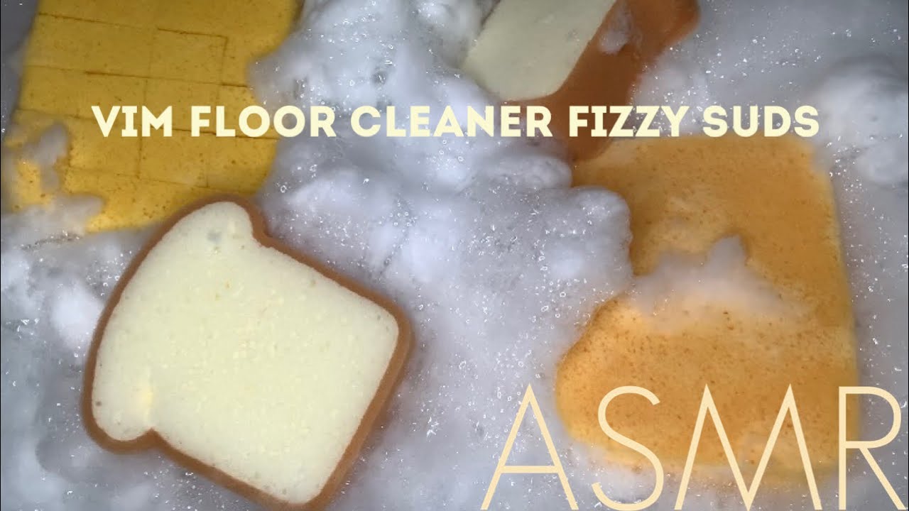 ASMR | Vim Floor Cleaner Fizzy Suds & Rinse