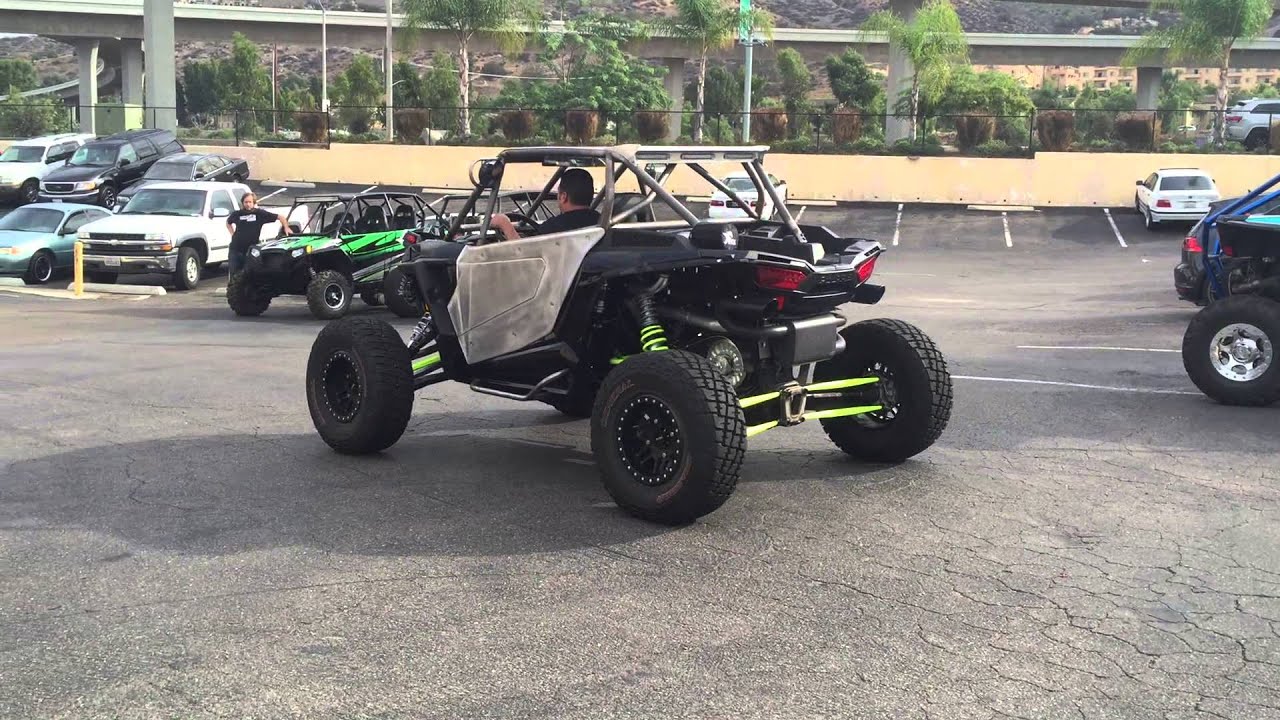Alba Racing testing AEM Infinty Launch Control RZR XP1000 Turbo