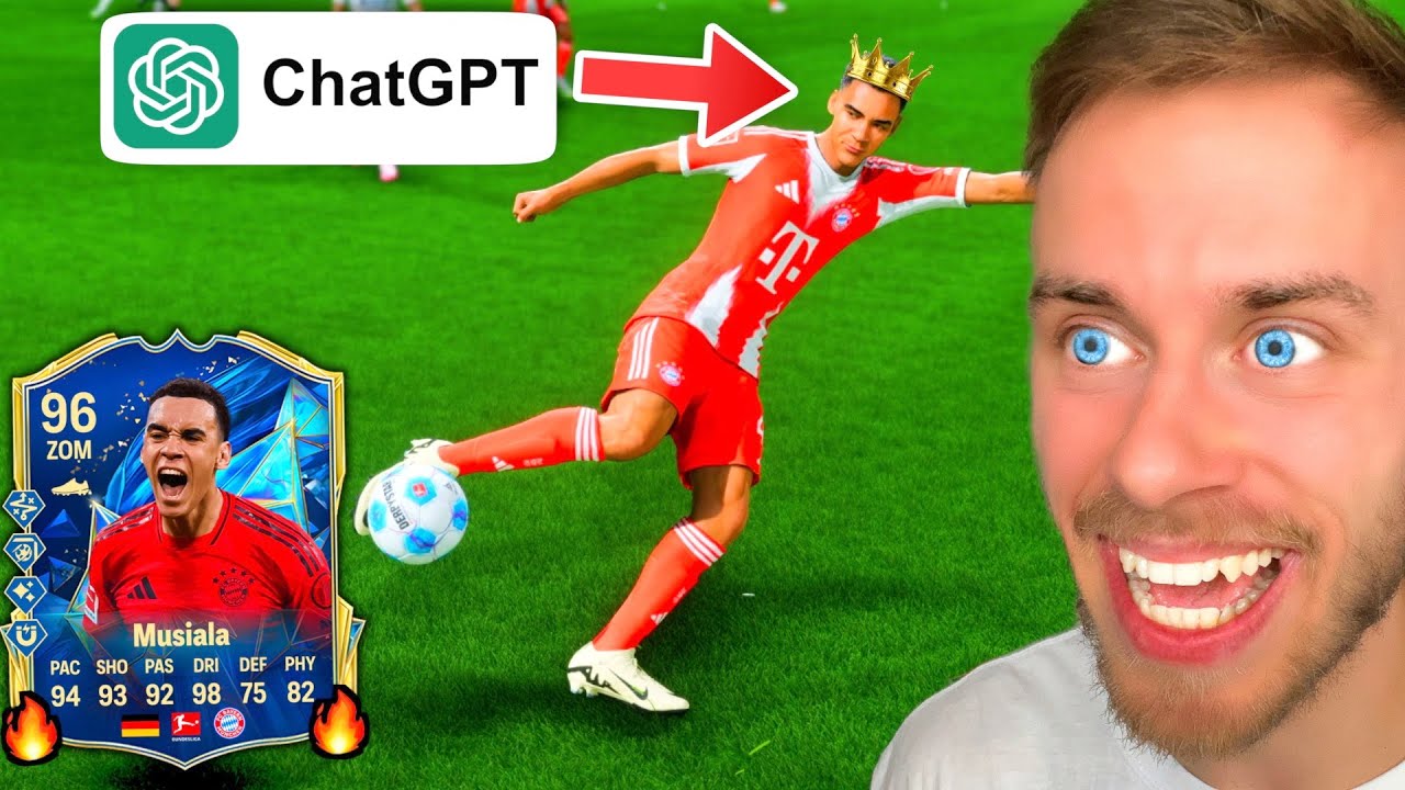 96er Jamal Musiala - aber ChatGPT bestimmt sein TEAM! 👀🤖