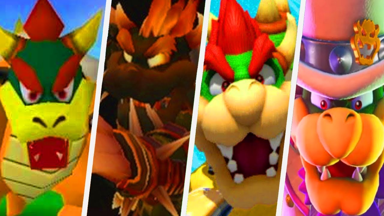 Evolution of Bowser's Voice (1996 - 2017)