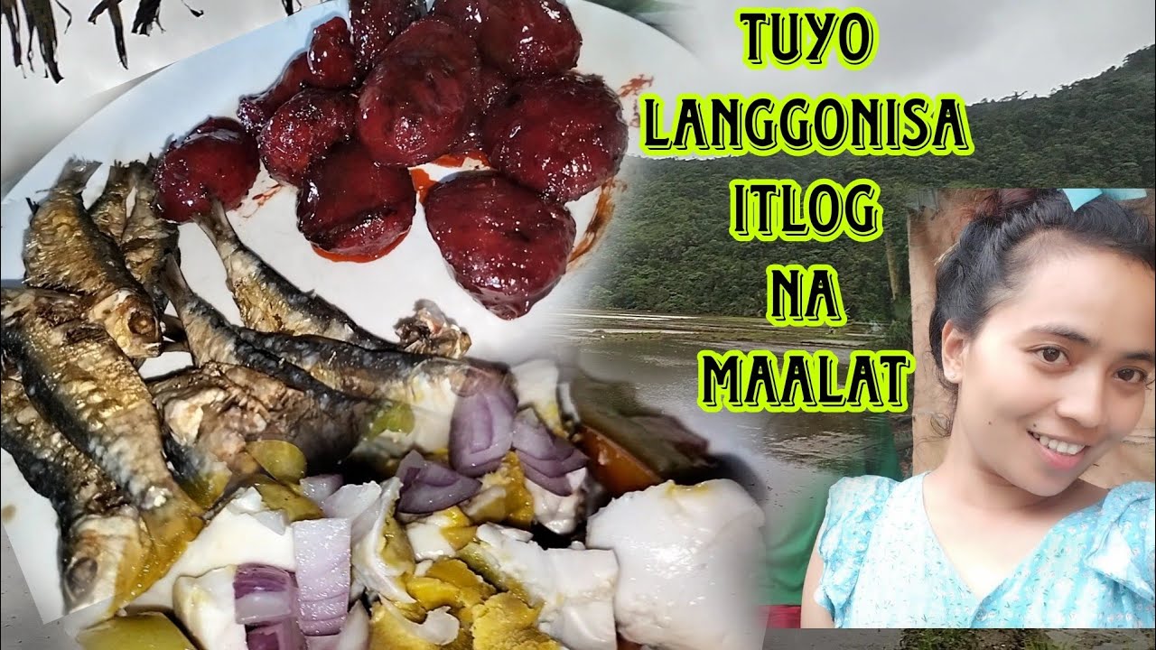 LONGGANISA TUYO AT ITLOG NA MAALAT PARA SA AGAHAN