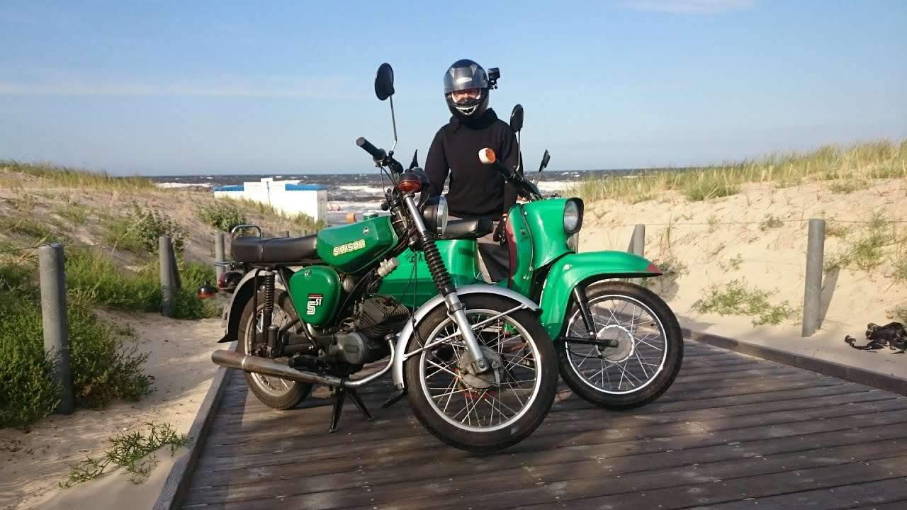 SIMSON Ostseetour 2015 | 1000km | Schwalbe | S51 | MopedToni [HD]