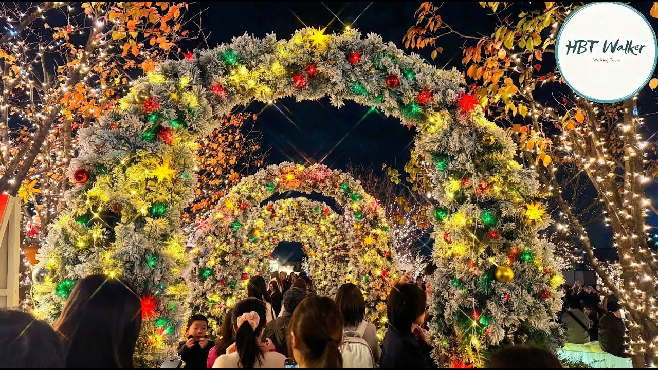 Tokyo Christmas Lights 2025: Tokyo Skytree Town Dream Christmas Walking Tour | 4K HDR