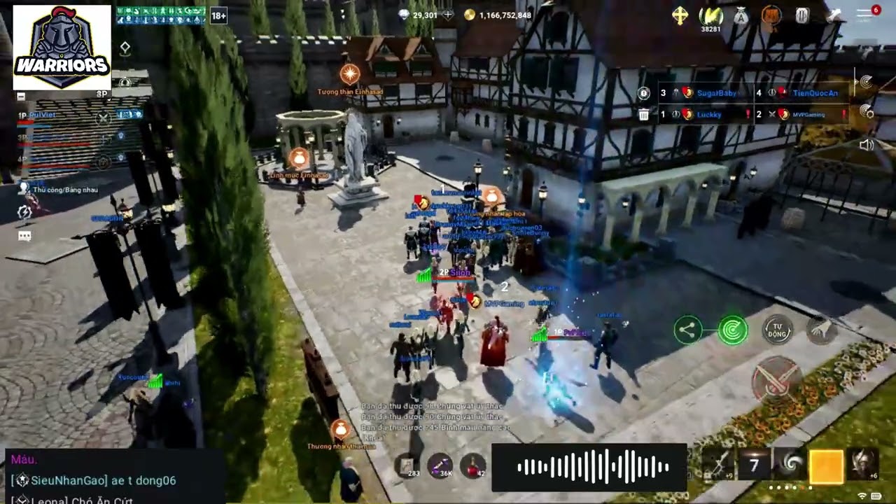 [ Lineage2m VNG ] - C&aacute;c bạn đ&atilde; bị Siion bao v&acirc;y - Warrior L9