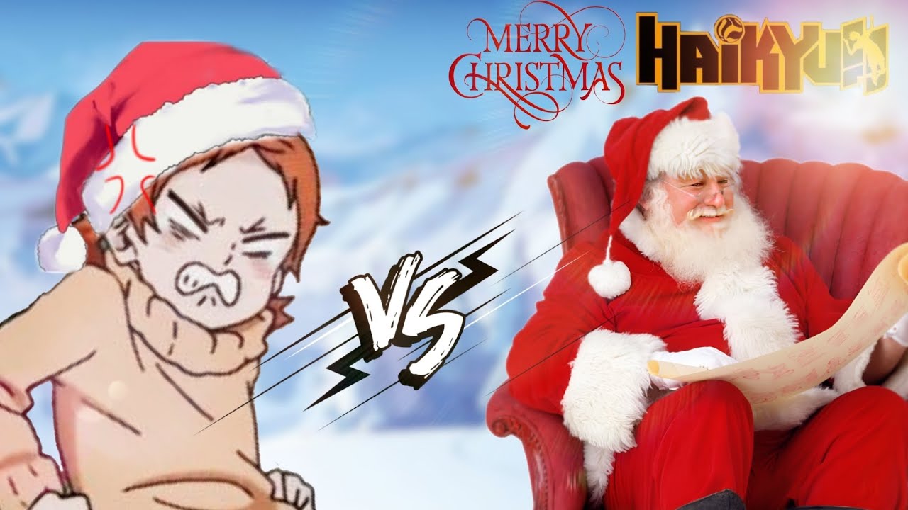 Christmas letter skit | Natsu vs Santa | Haikyuu text story | Tik Tok skit |