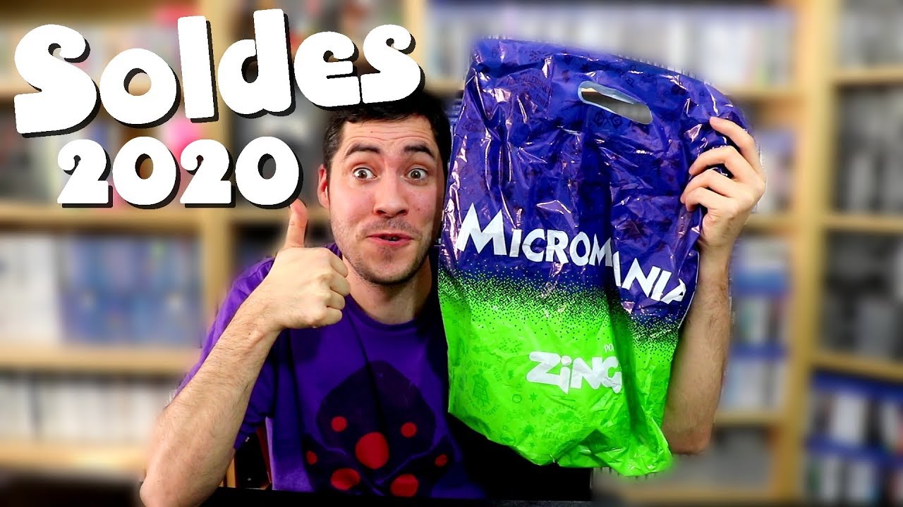 LES SOLDES 2020 ont d&eacute;j&agrave; commenc&eacute; &agrave; MICROMANIA