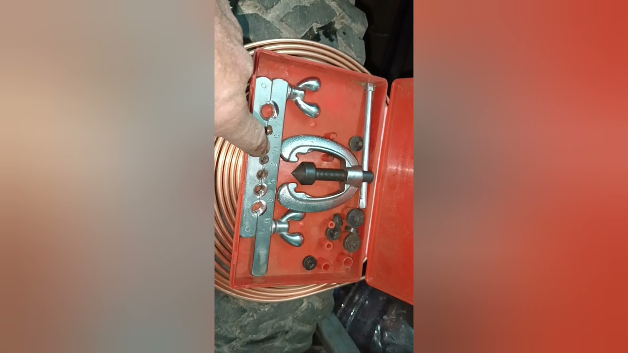 arreglo de un tubo de freno del land rover defender