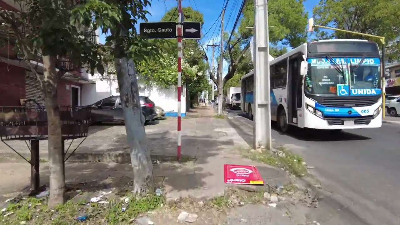 Avenida Brasilia, Asunción Paraguay walk