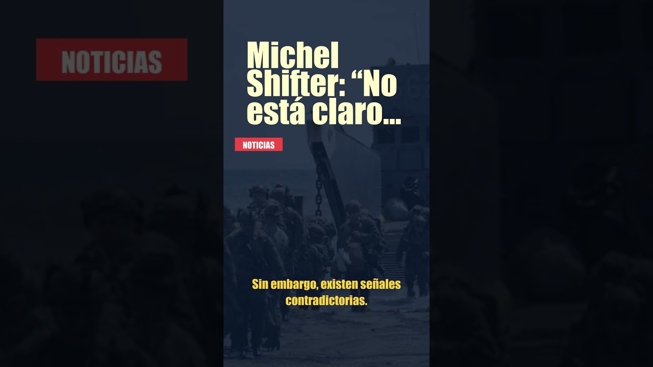 Michel Shifter: “No está claro cuál es la estrategia de Trump para Venezuela”