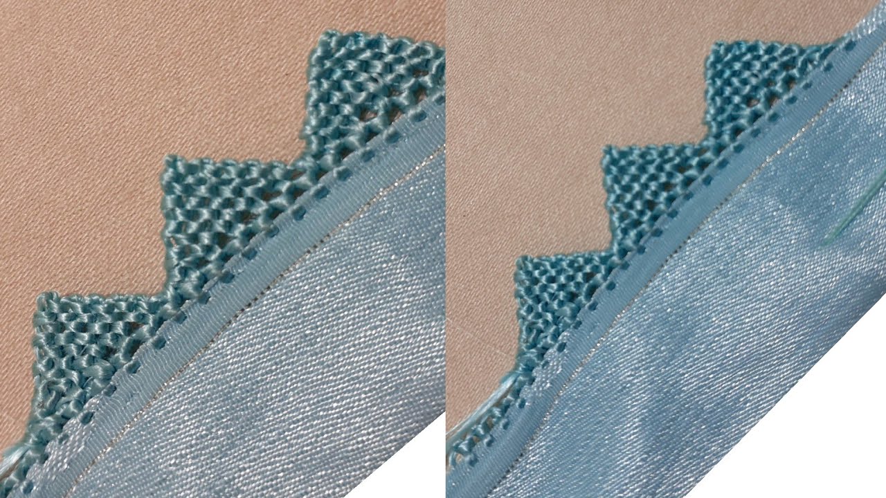 الدرس 7/ في الدورة التكوينية لتعليم راندا/لحبكة وضرس الهرم بغرزة الراندا مع صباح