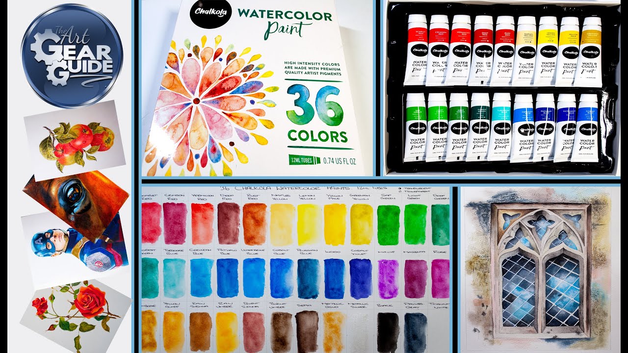 Artwork Created Using Chalkola 12ml Watercolor Tubes | Chalkola Watercolor Paints