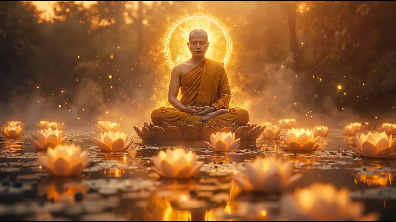 Tybetańska muzyka medytacyjna do głębokiego snu - muzyka do medytacji Zen i muzyka relaksacyjna