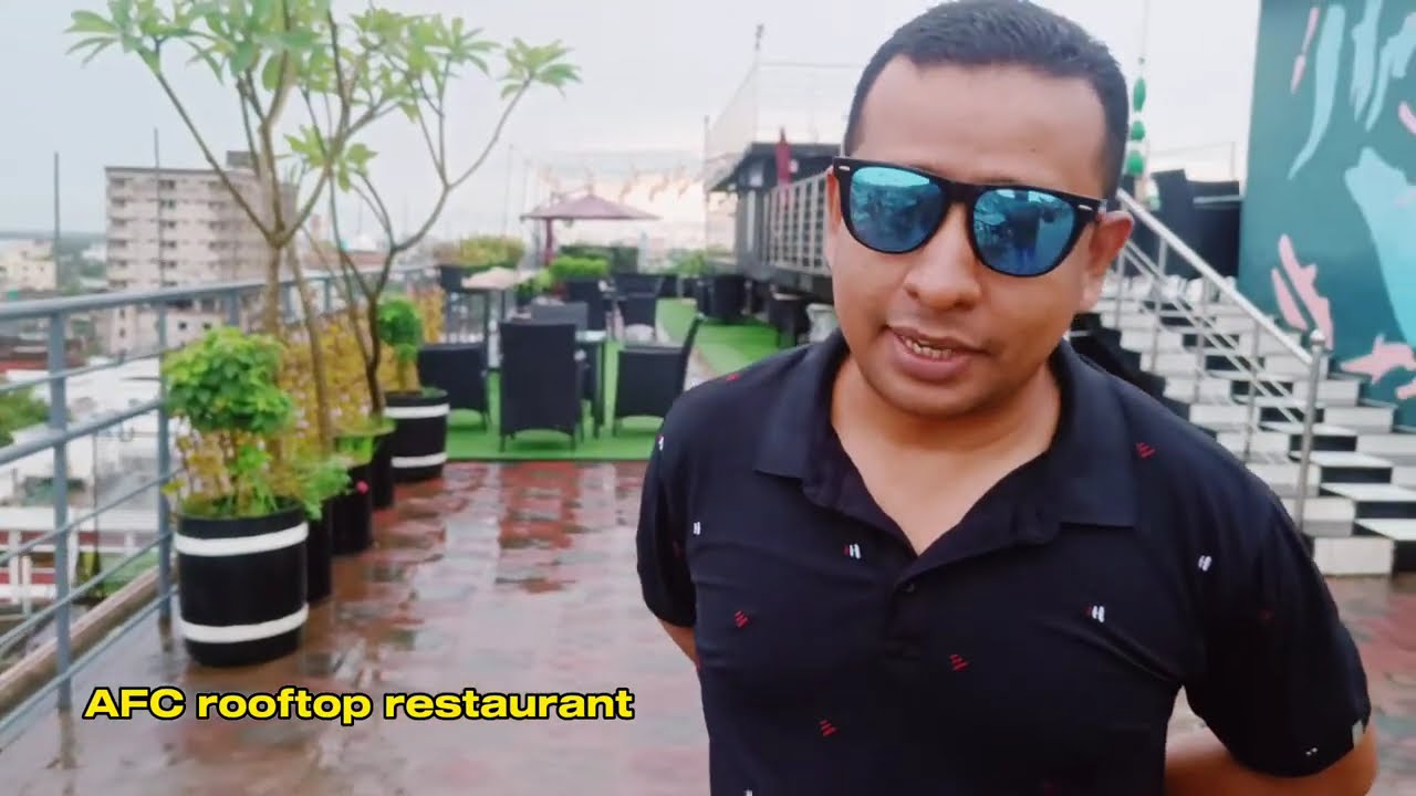 AFC rooftop restaurant, Kumar Shil More, Brahmanbaria Sadar. #swimmingpool #brahmanbaria #rooftop