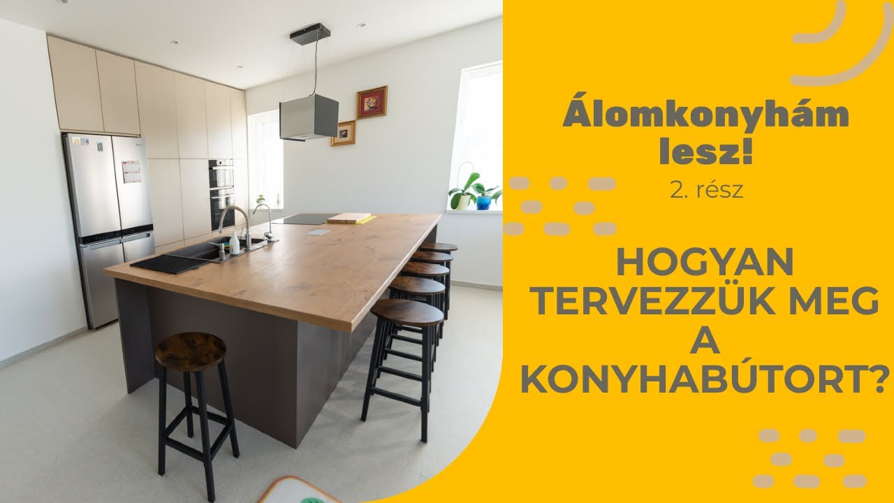 Mi mindenre kell odafigyelni egy konyhab&uacute;tor tervez&eacute;s&eacute;n&eacute;l?