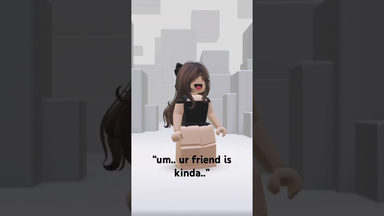 my friend is kinda??? 😭 #foryou #roblox #rblx #mm2 #gameplay #subscribe #funny #shorts #like