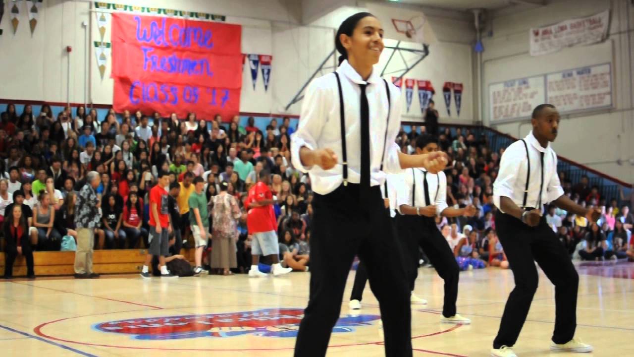Mira Loma Dance Team - Welcome Back Rally 2013 [Uber Closeup]