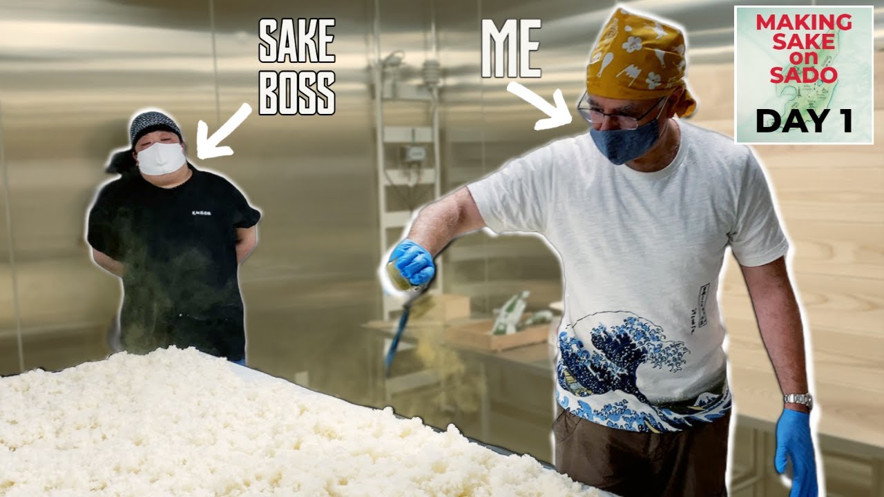 I made Japanese Sake: DAY 1 - Koji making