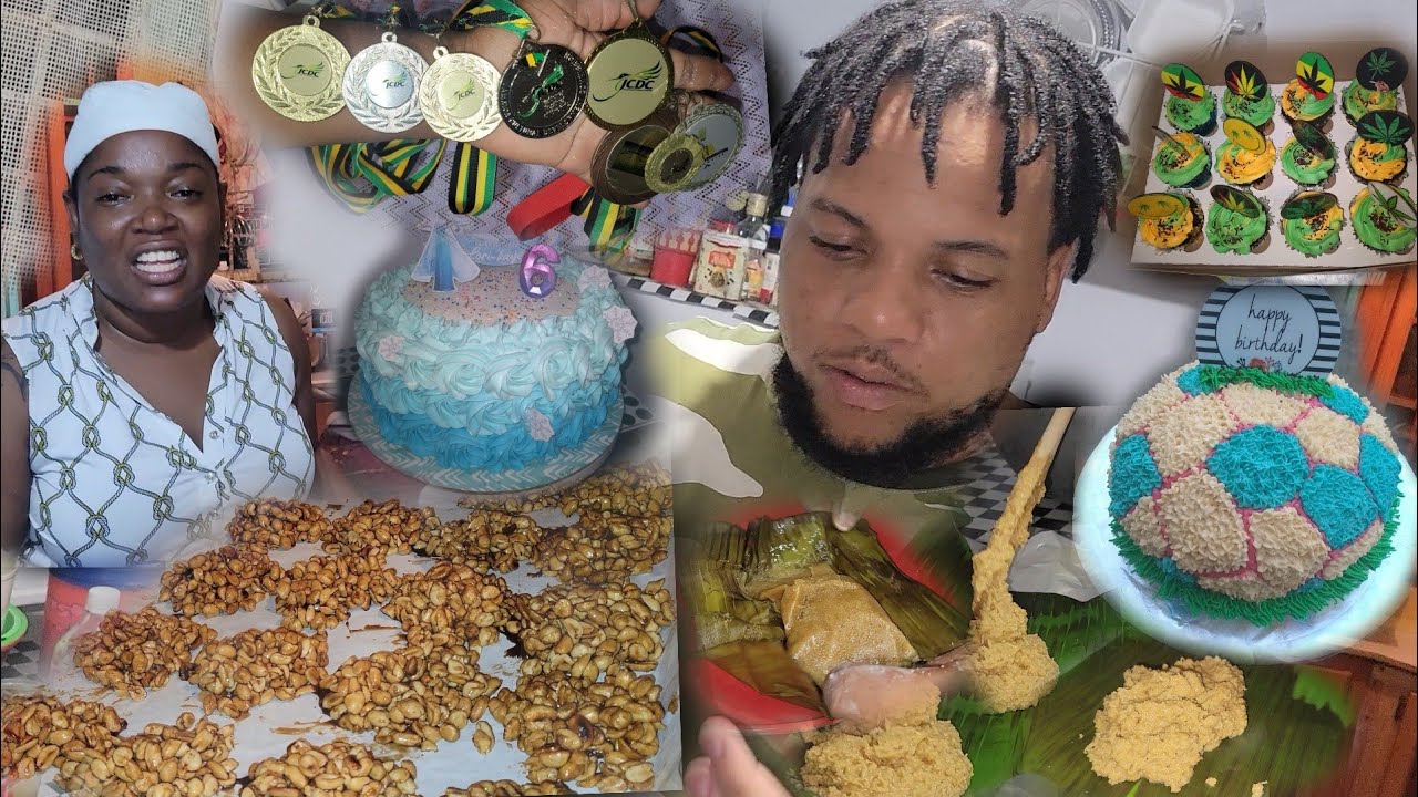 How to Make Jamaican blue draws and peanut cake 🎂 prepared by award-winning chef 👩‍🍳