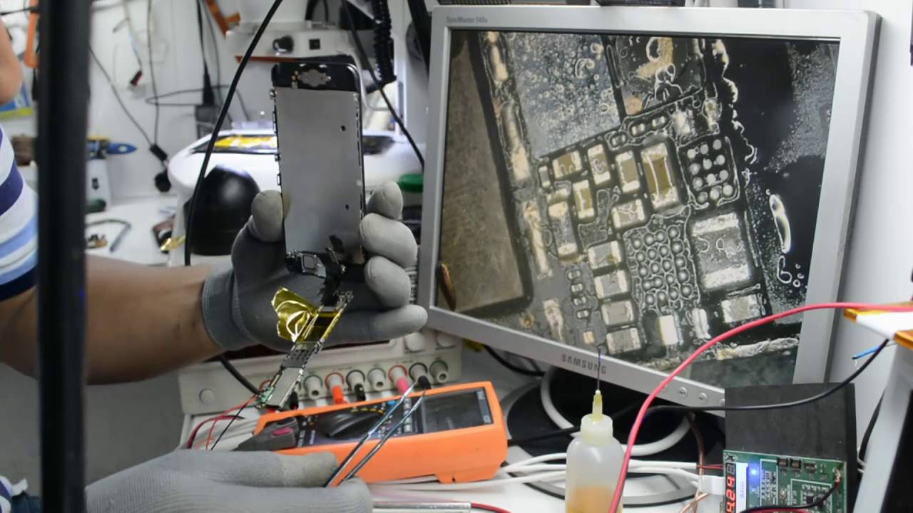 reparacion iphone 5c no encendía, no daba imagen ni luz y no funcionaba el touch caso extremo