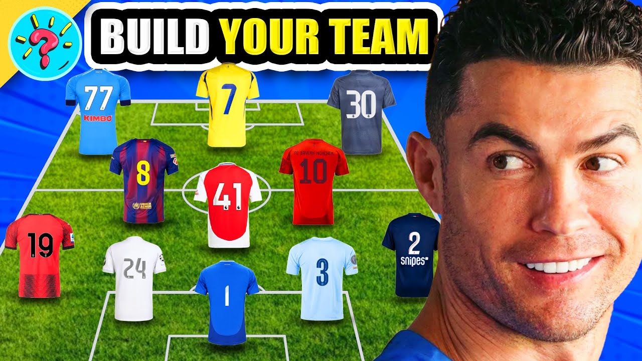 BUILD YOUR TEAM - CHOOSE YOUR FAVORITE PLAYER | Which Do You Prefer? Quiz Football Trivia 2025