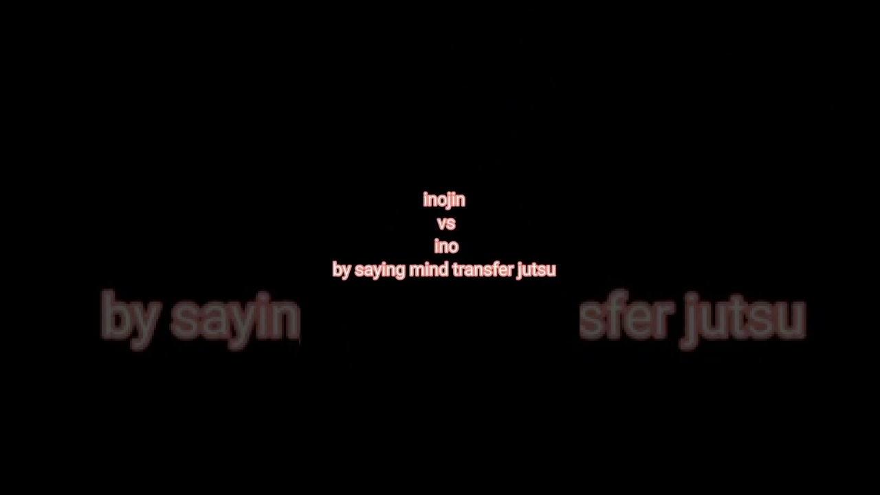 who said it better. inojin or ino(comment)
