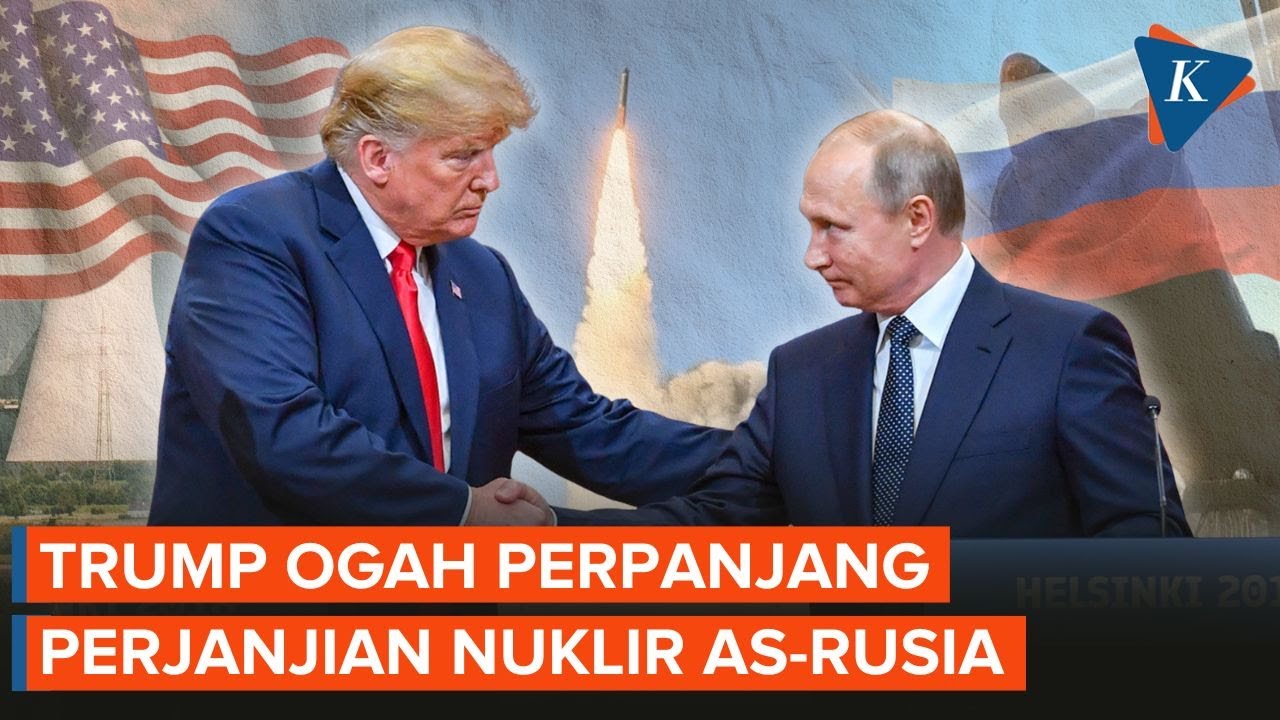 Trump Tolak Seruan Putin untuk Perpanjang Perjanjian Nuklir AS-Rusia