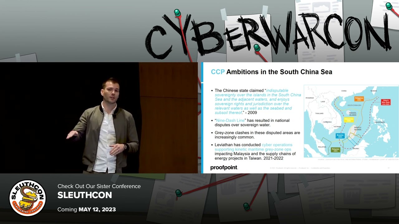 Rising Tide Redux: Leviathan's Supply Chain Attacks & Kinetic Naval Intervention | CYBERWARCON 2022