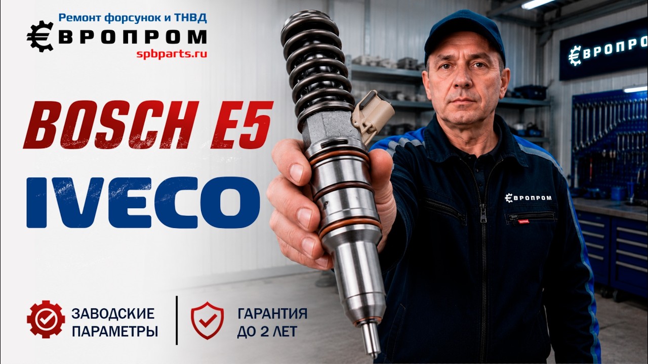 Ремонт форсунок Iveco Euro 5